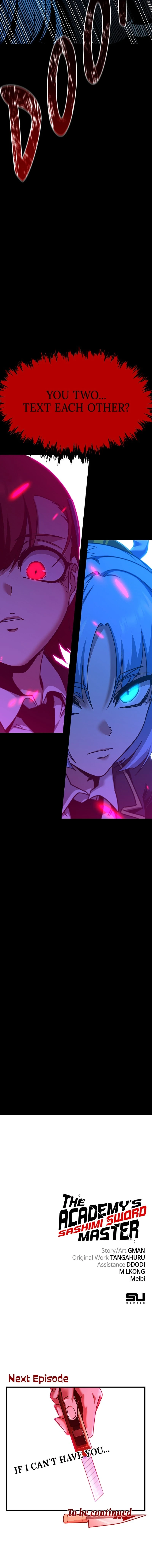 The Academy’s Sashimi Sword Master Chapter 38, page 17 of 17