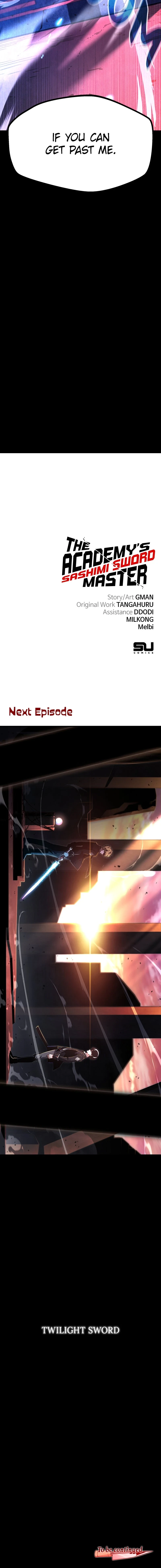 The Academy’s Sashimi Sword Master Chapter 42, page 16 of 16