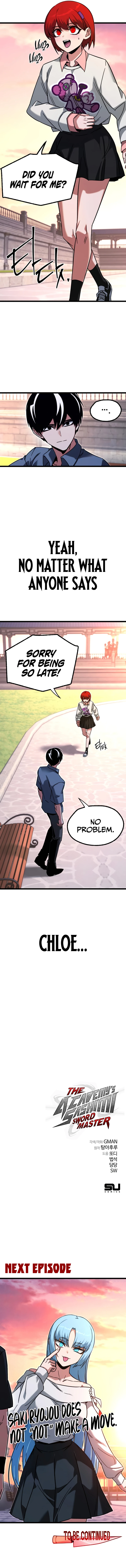 The Academy’s Sashimi Sword Master Chapter 60, page 14 of 14