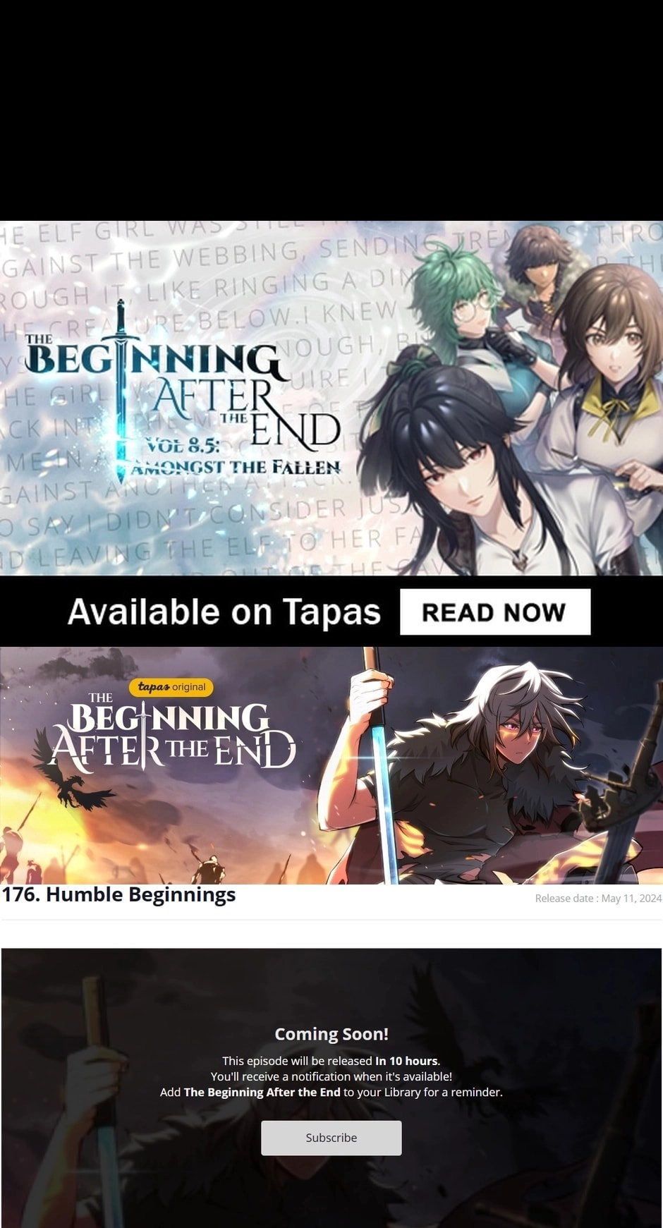 The Beginning After the End Chapter 175.16, page 11 of 11
