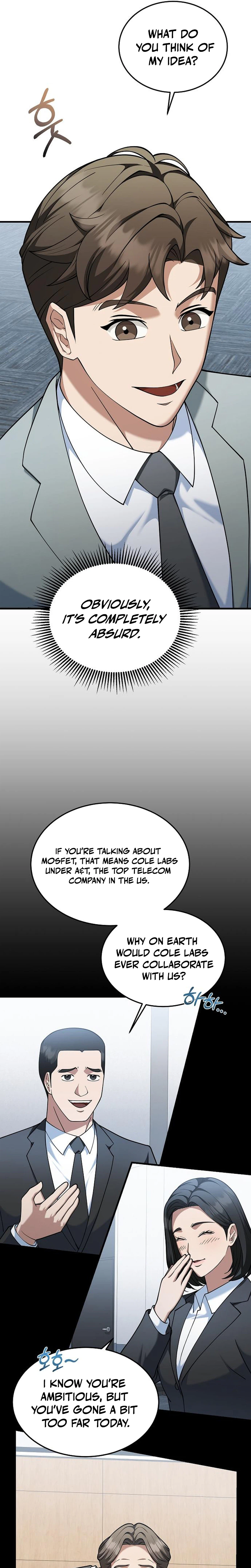 The CEO Who Wants an Easy Life Chapter 10, page 22 of 35