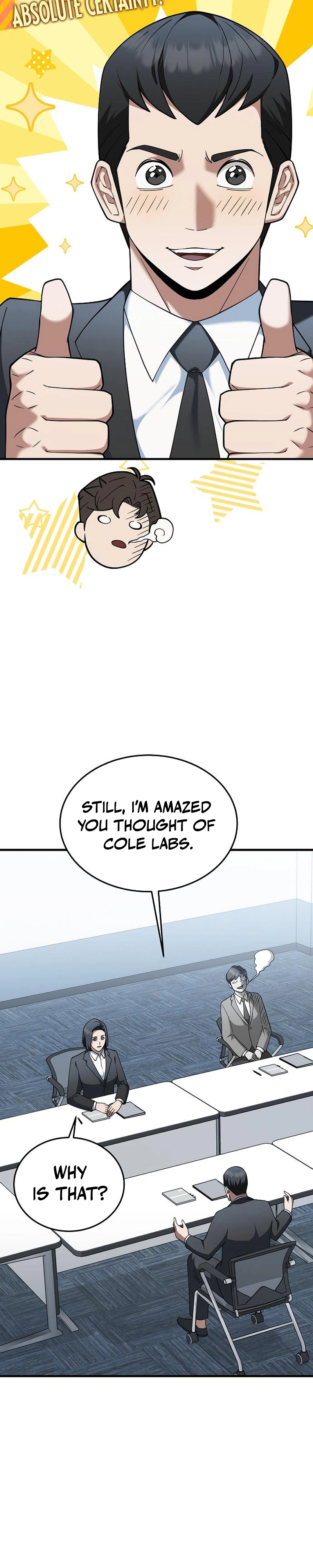 The CEO Who Wants an Easy Life Chapter 10, page 27 of 35