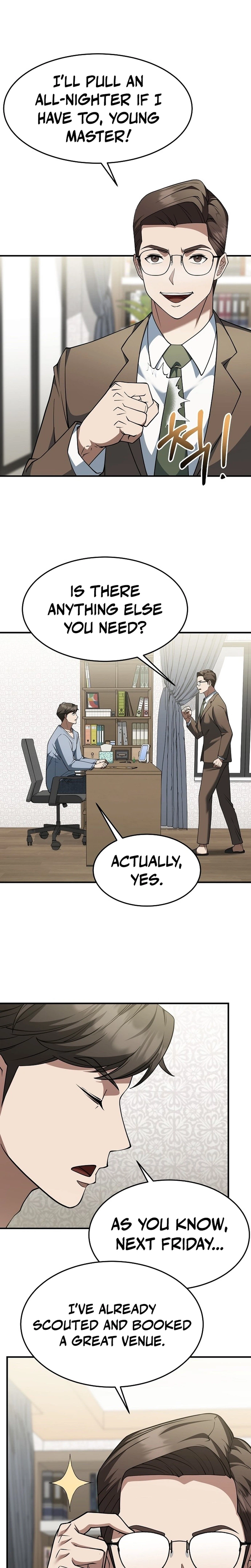 The CEO Who Wants an Easy Life Chapter 4, page 16 of 29