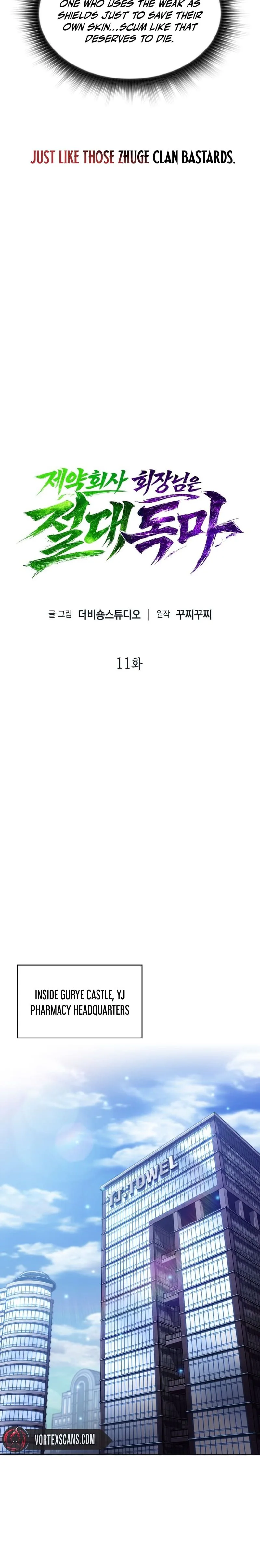 The Chairman of Pharmaceutical Company is a Poison King Chapter 11, page 17 of 29