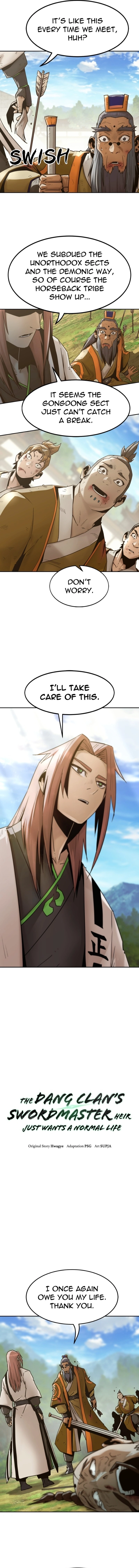 The Dang Clan’s Swordmaster Heir Just Wants a Normal Life Chapter 108, page 6 of 15