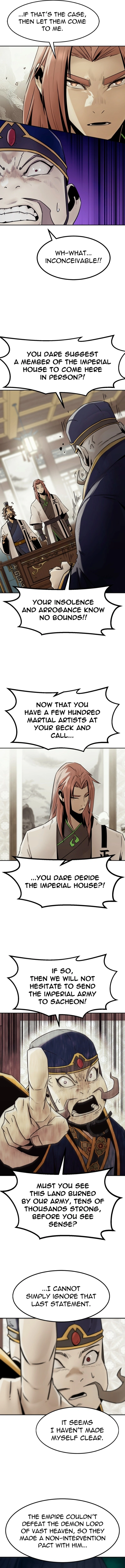 The Dang Clan’s Swordmaster Heir Just Wants a Normal Life Chapter 110, page 8 of 14