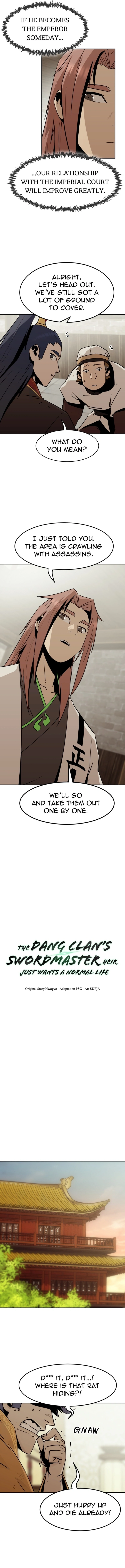 The Dang Clan’s Swordmaster Heir Just Wants a Normal Life Chapter 113, page 5 of 18