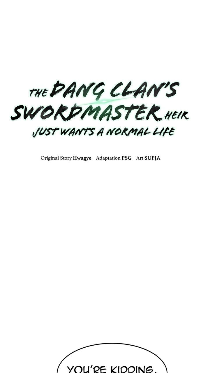 The Dang Clan’s Swordmaster Heir Just Wants a Normal Life Chapter 19, page 30 of 102
