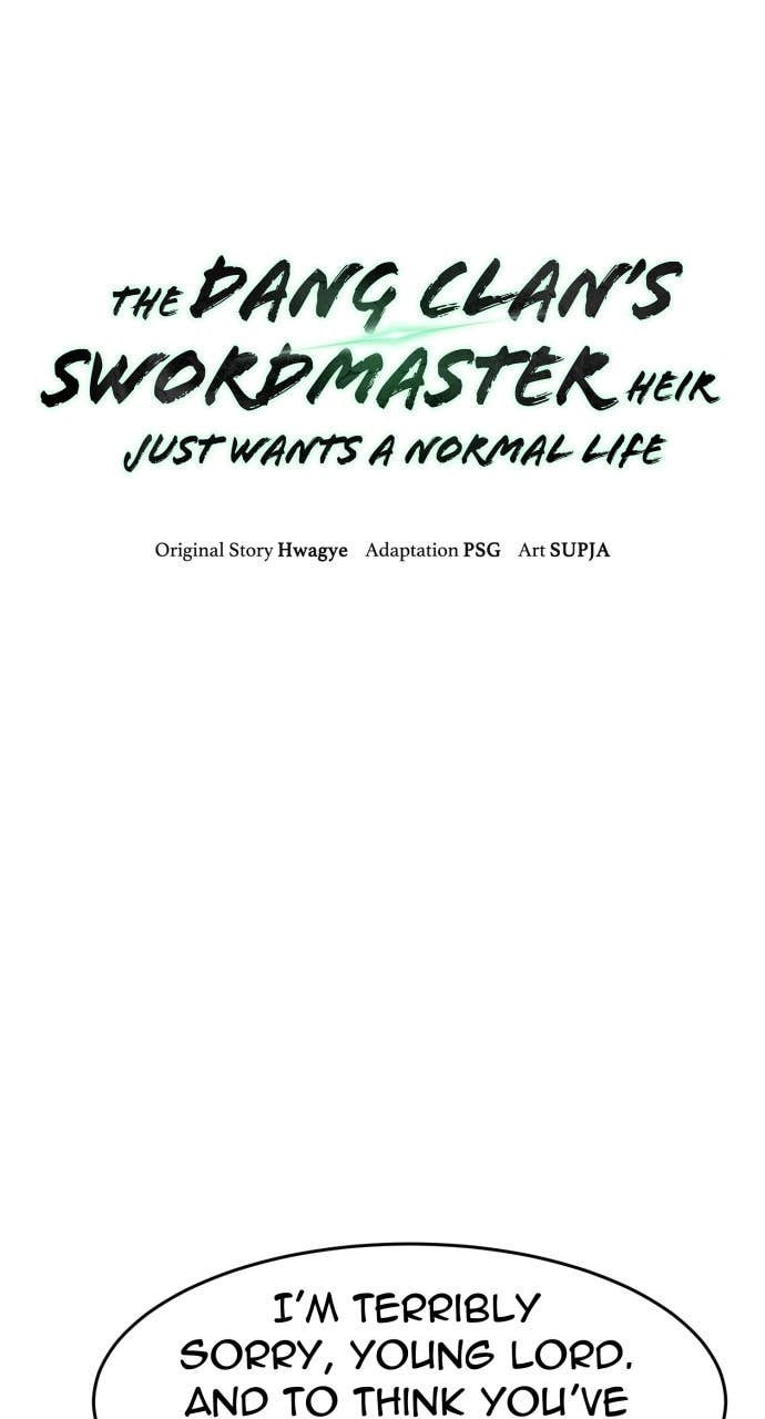The Dang Clan’s Swordmaster Heir Just Wants a Normal Life Chapter 25, page 25 of 92