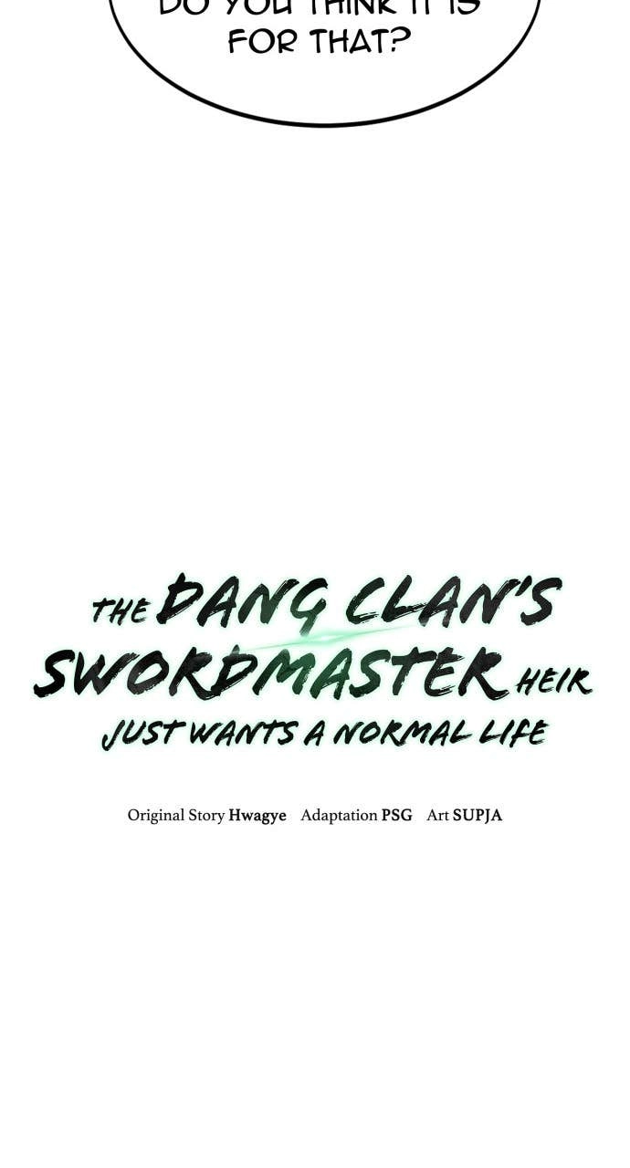 The Dang Clan’s Swordmaster Heir Just Wants a Normal Life Chapter 62, page 27 of 99