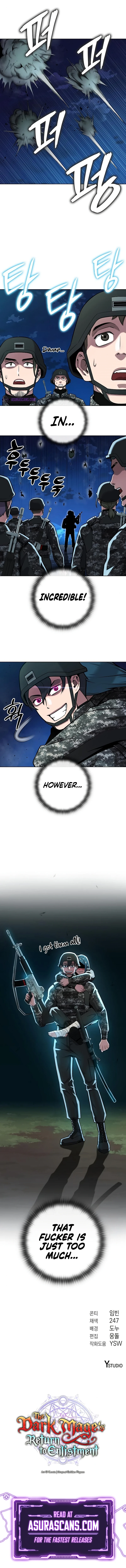 The Dark Mage's Return to Enlistment Chapter 29, page 11 of 11