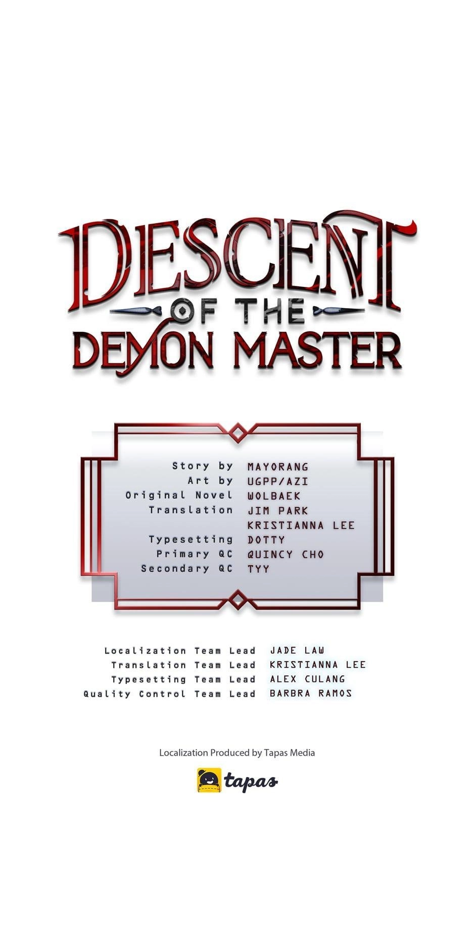 The Descent of the Demonic Master Chapter 0, page 24 of 24