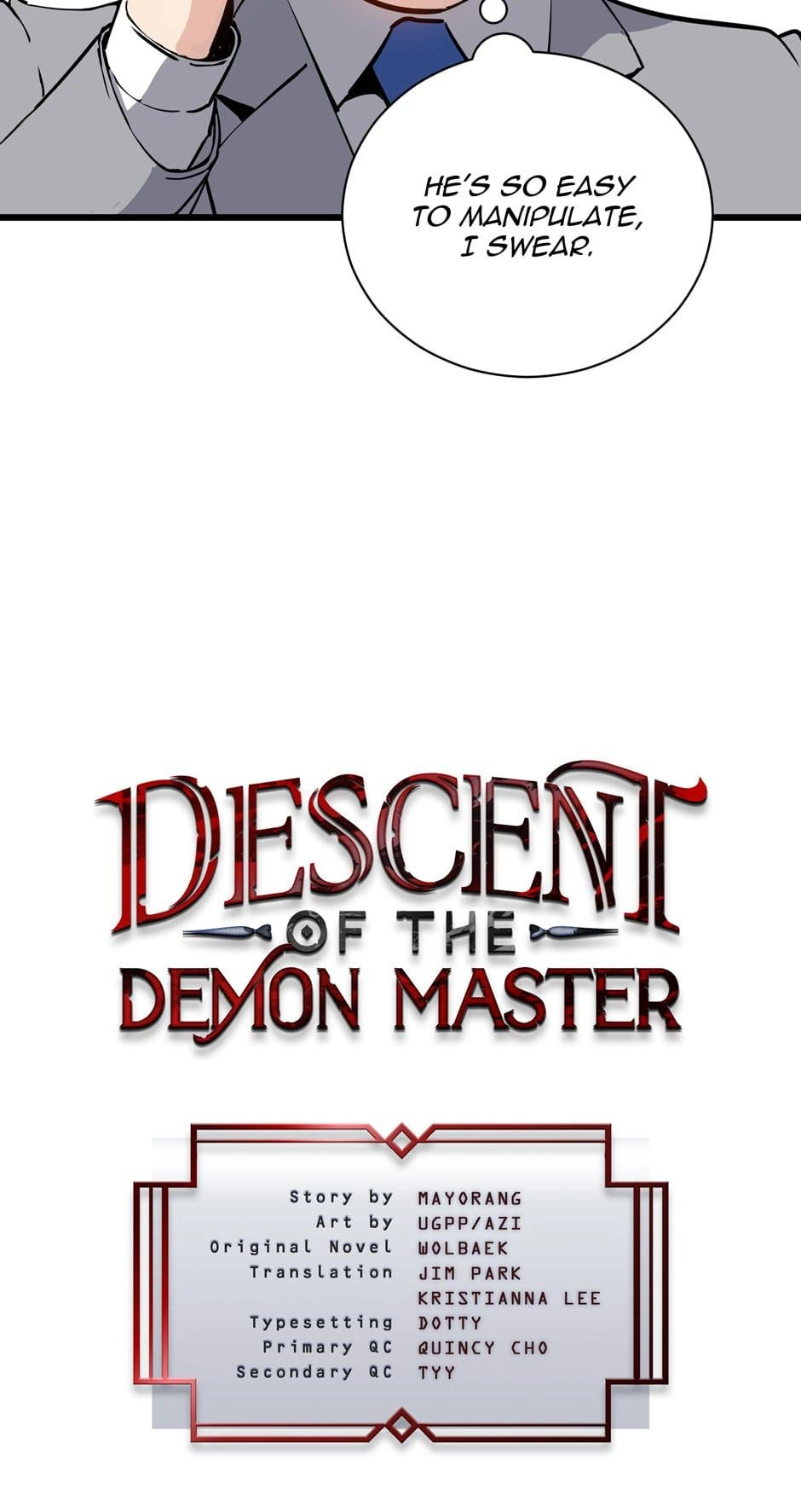 The Descent of the Demonic Master Chapter 35, page 13 of 63