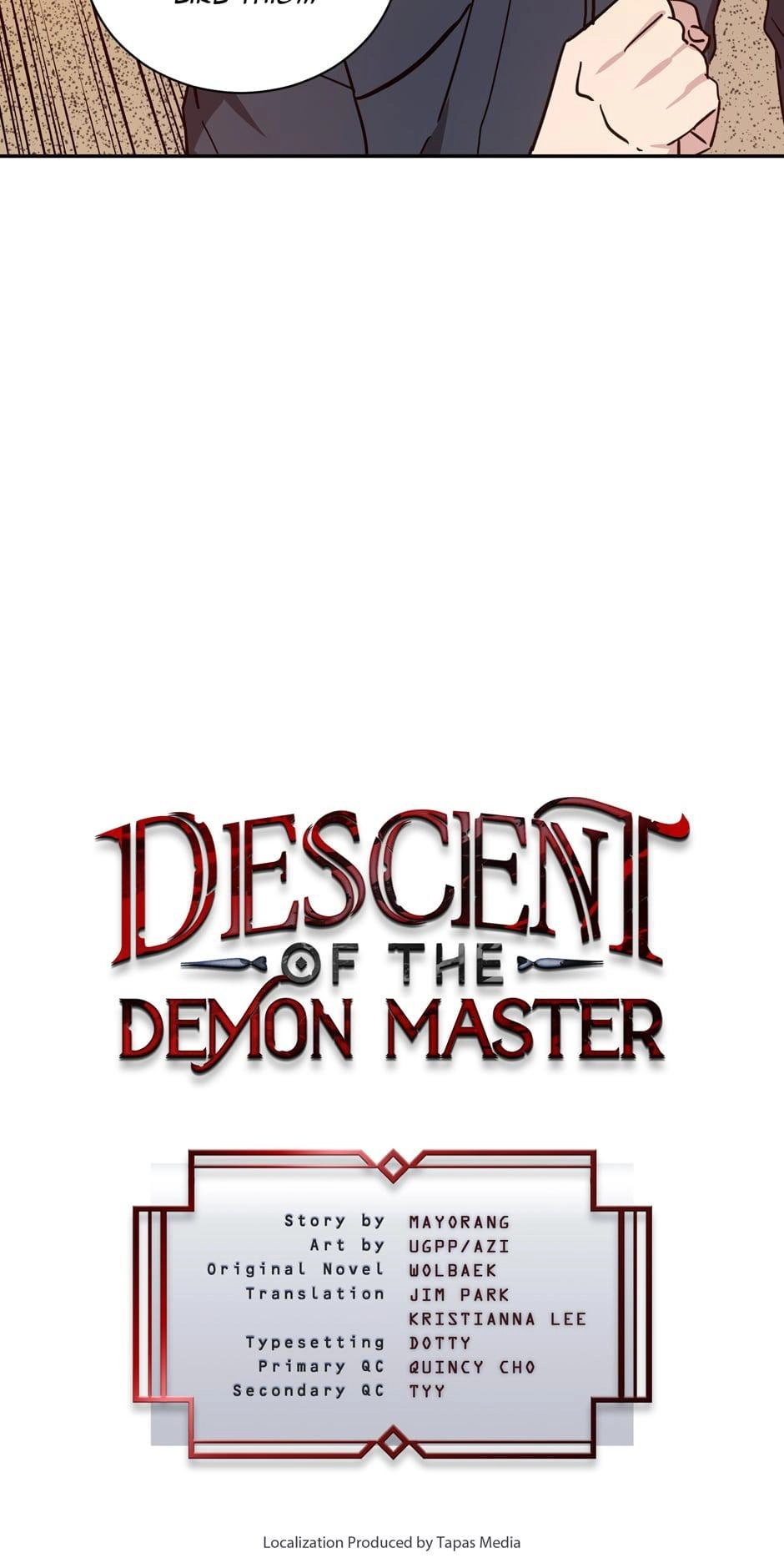 The Descent of the Demonic Master Chapter 41, page 9 of 88