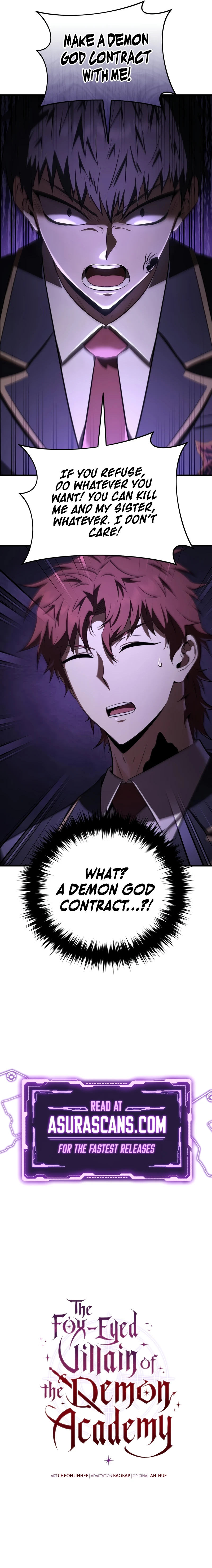 The Fox-Eyed Villain of the Demon Academy Chapter 32, page 12 of 12