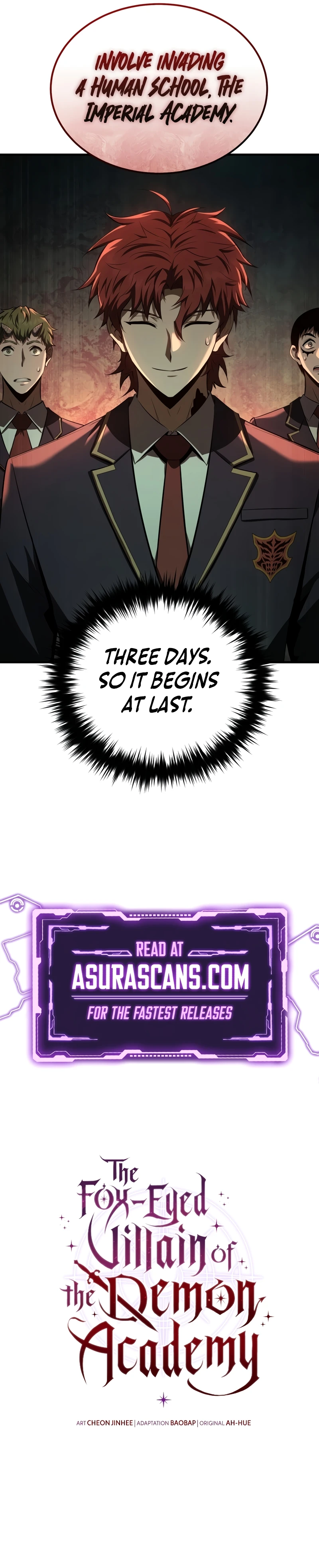 The Fox-Eyed Villain of the Demon Academy Chapter 34, page 13 of 13