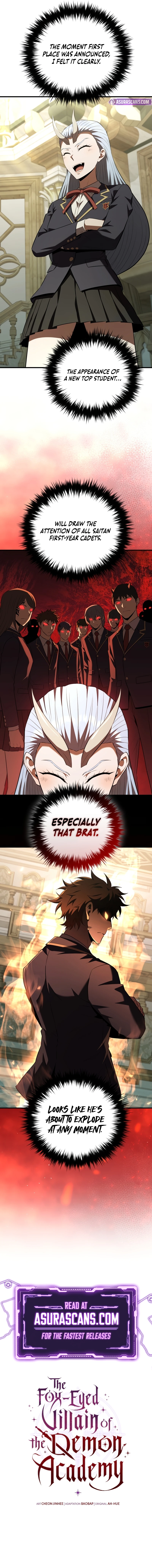 The Fox-Eyed Villain of the Demon Academy Chapter 58, page 12 of 12
