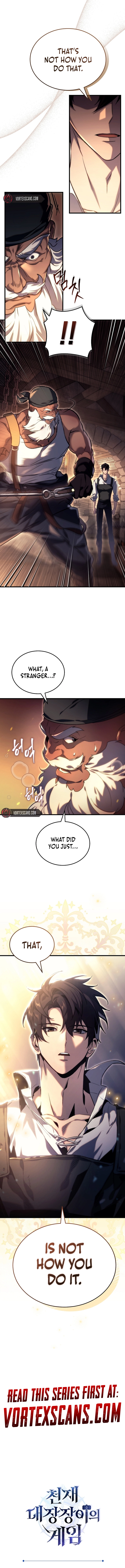 The Genius Blacksmith’s Game Chapter 2, page 27 of 28