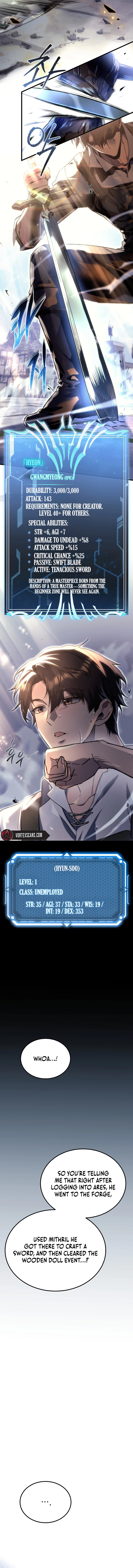 The Genius Blacksmith’s Game Chapter 3, page 21 of 26