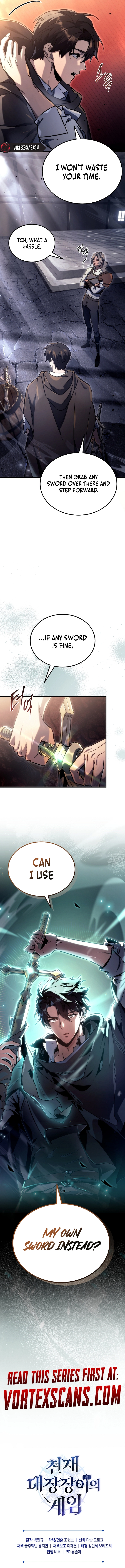 The Genius Blacksmith’s Game Chapter 3, page 25 of 26