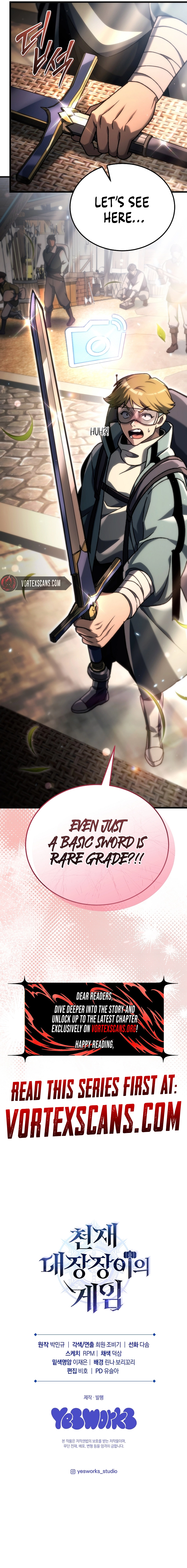 The Genius Blacksmith’s Game Chapter 37, page 21 of 21