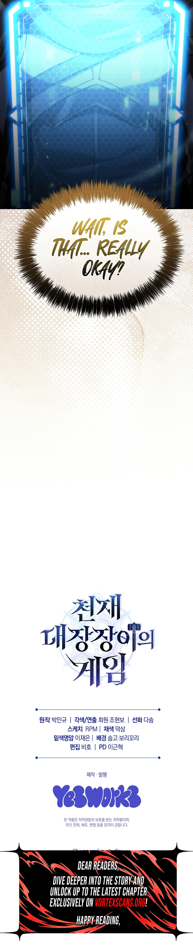 The Genius Blacksmith’s Game Chapter 53, page 41 of 41
