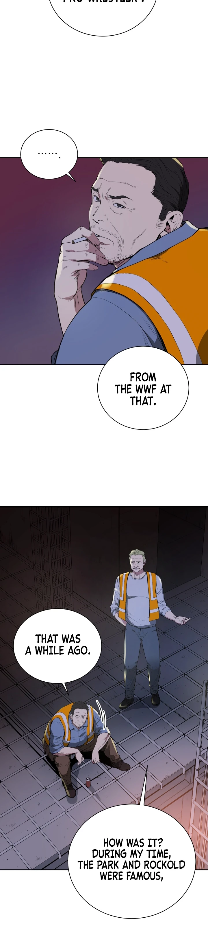 The God of Pro Wrestling Chapter 1, page 9 of 14