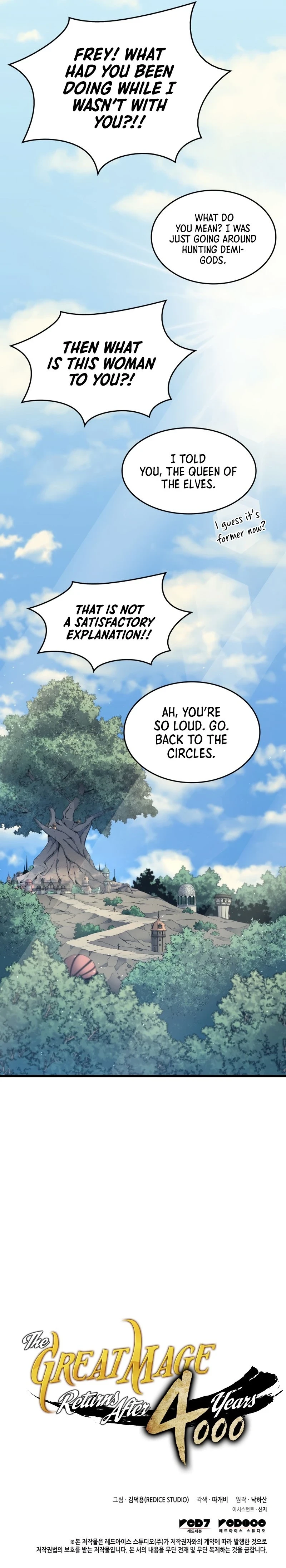The Great Mage Returns After 4000 Years Chapter 127, page 56 of 57