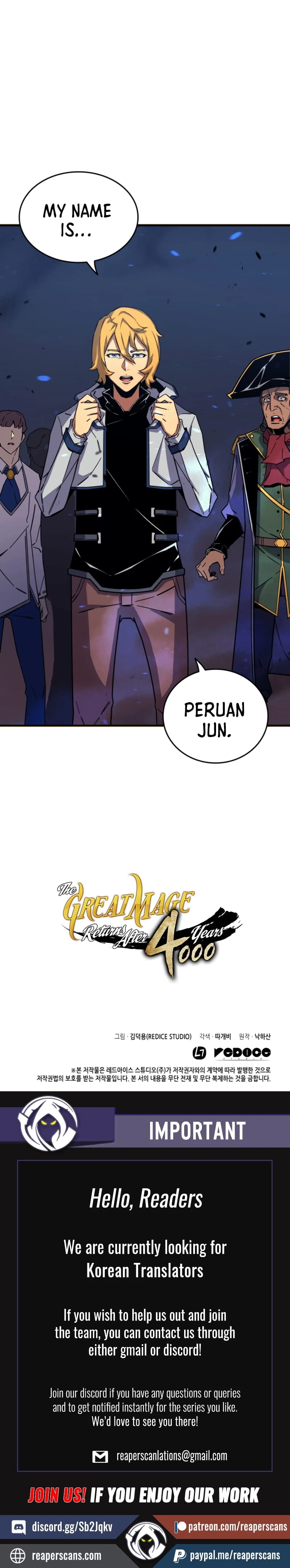 The Great Mage Returns After 4000 Years Chapter 13, page 30 of 30
