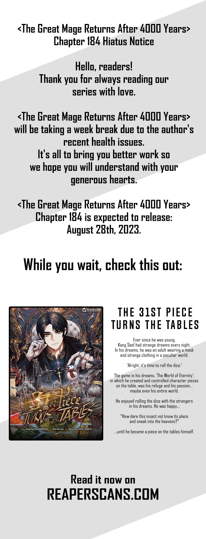 The Great Mage Returns After 4000 Years Chapter 183, page 68 of 69