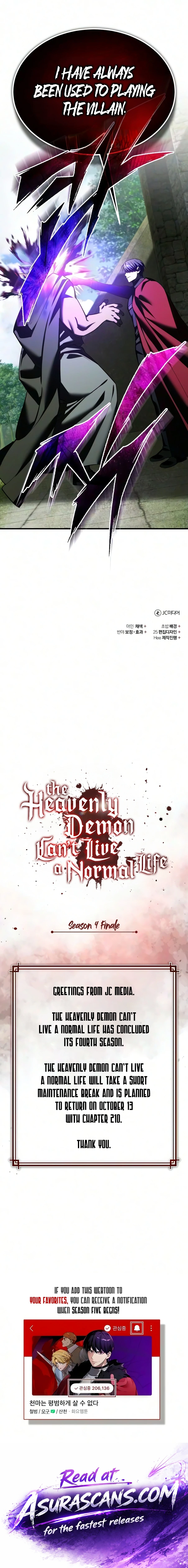 The Heavenly Demon Can't Live a Normal Life Chapter 209, page 20 of 20