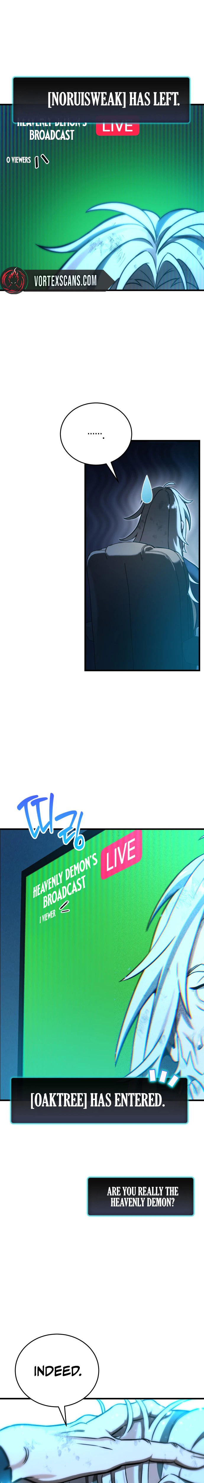 The Heavenly Demon’s Otherworld Livestream Chapter 1, page 41 of 55