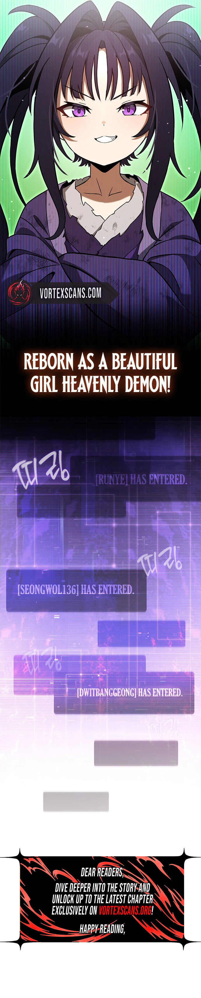 The Heavenly Demon’s Otherworld Livestream Chapter 1, page 55 of 55