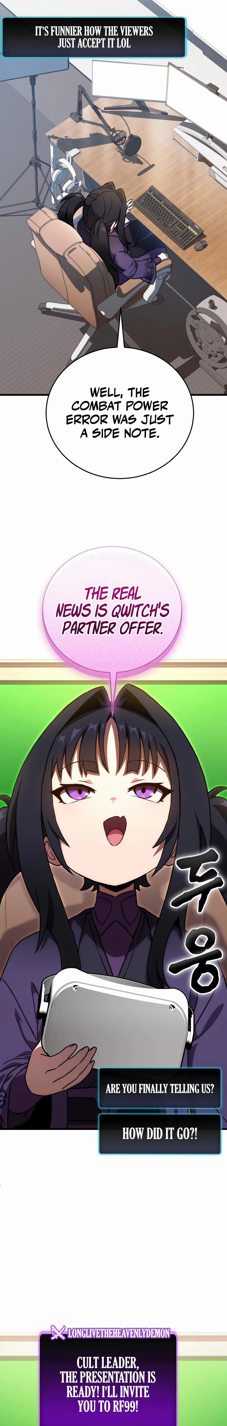 The Heavenly Demon’s Otherworld Livestream Chapter 11, page 16 of 44