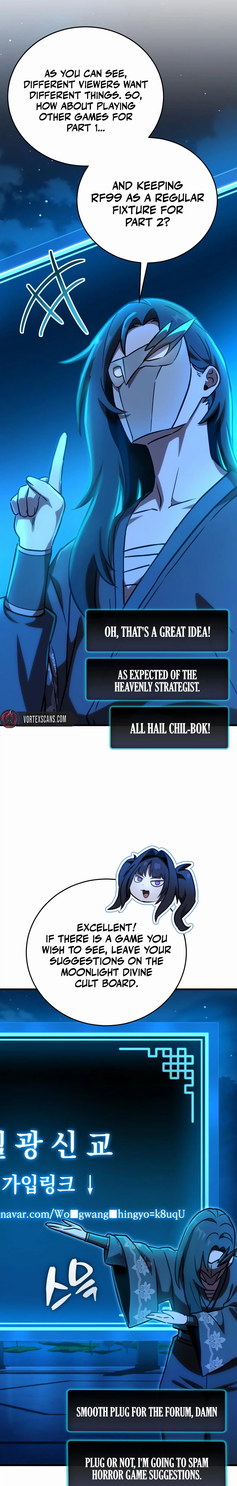 The Heavenly Demon’s Otherworld Livestream Chapter 11, page 32 of 44