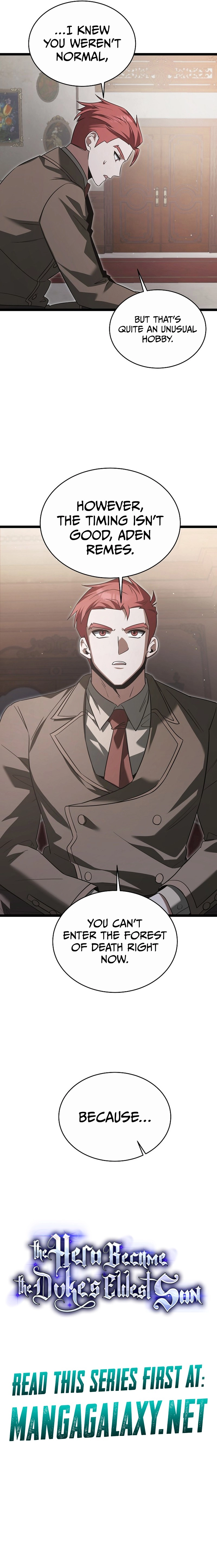 The Hero Became the Duke's Eldest Son Chapter 34, page 21 of 21