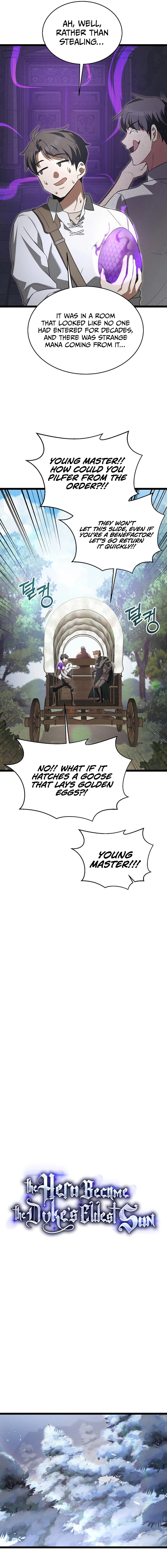 The Hero Became the Duke's Eldest Son Chapter 34, page 6 of 21
