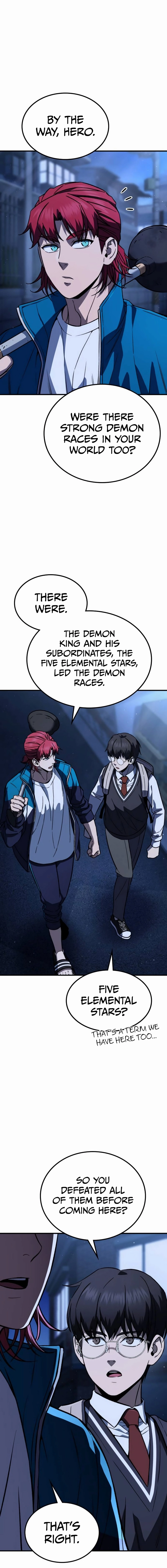 The Hero Defeats the Bullies Chapter 5, page 29 of 44