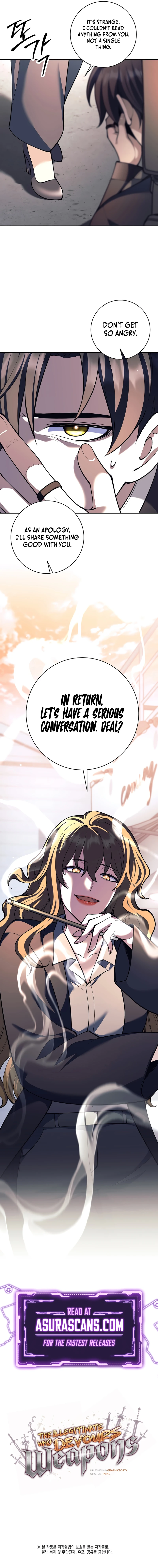 The Illegitimate Who Devours Weapons Chapter 57, page 10 of 10