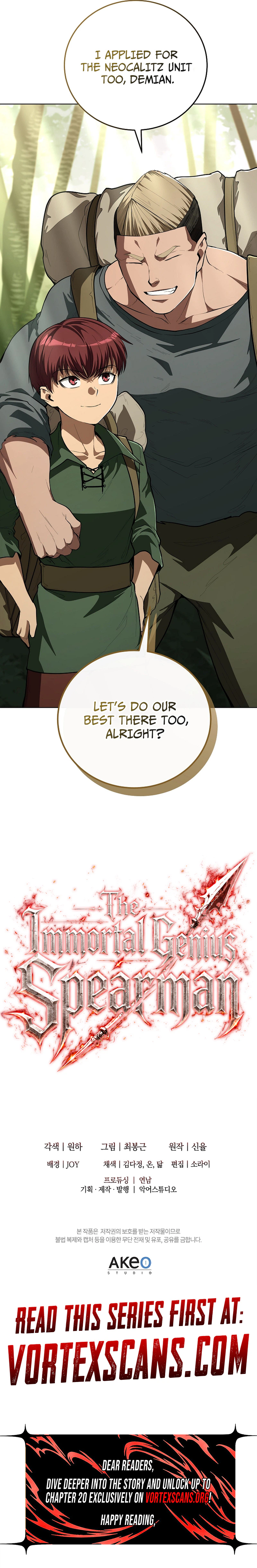 The Immortal Genius Spearman Chapter 15, page 28 of 28