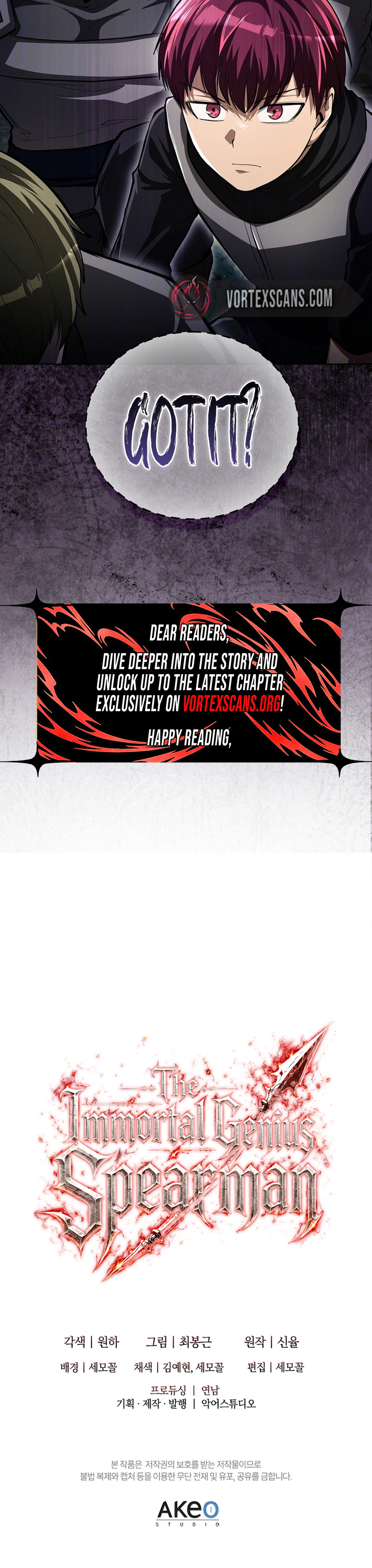 The Immortal Genius Spearman Chapter 26, page 28 of 28