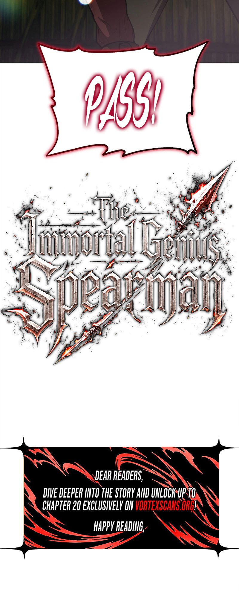 The Immortal Genius Spearman Chapter 4, page 31 of 31