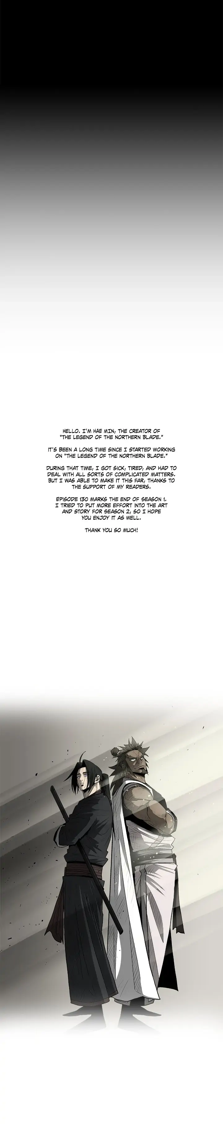 The Legend of the Northern Blade Chapter 130, page 37 of 39