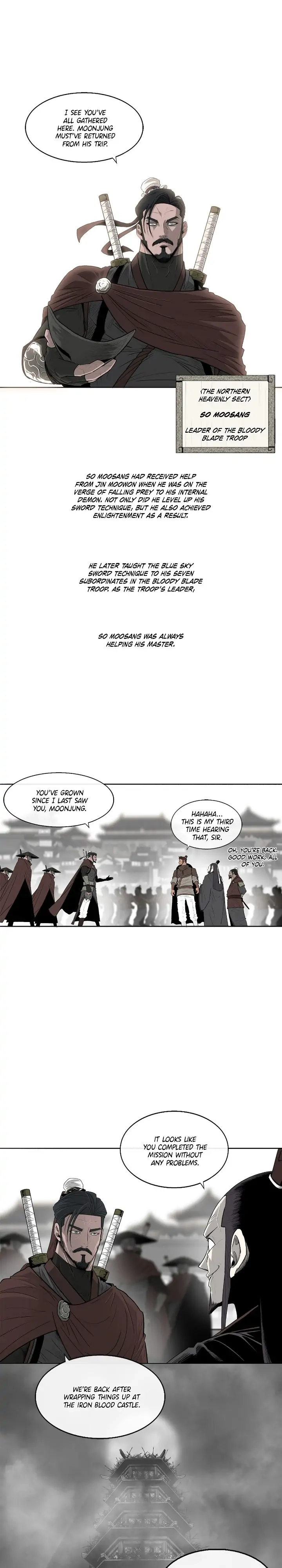 The Legend of the Northern Blade Chapter 135, page 22 of 38