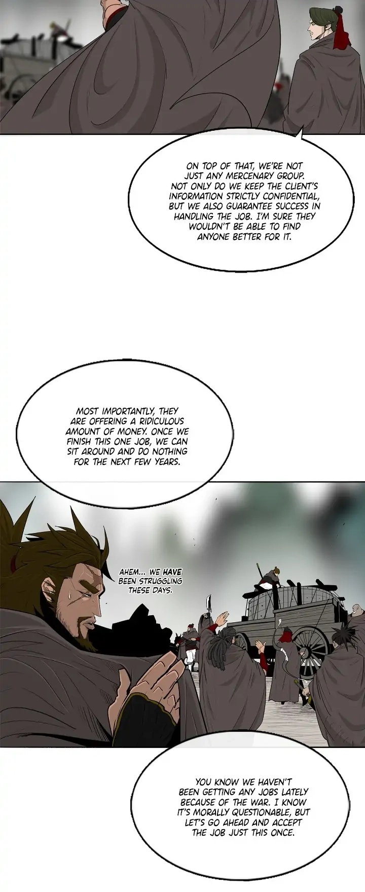 The Legend of the Northern Blade Chapter 154, page 20 of 39