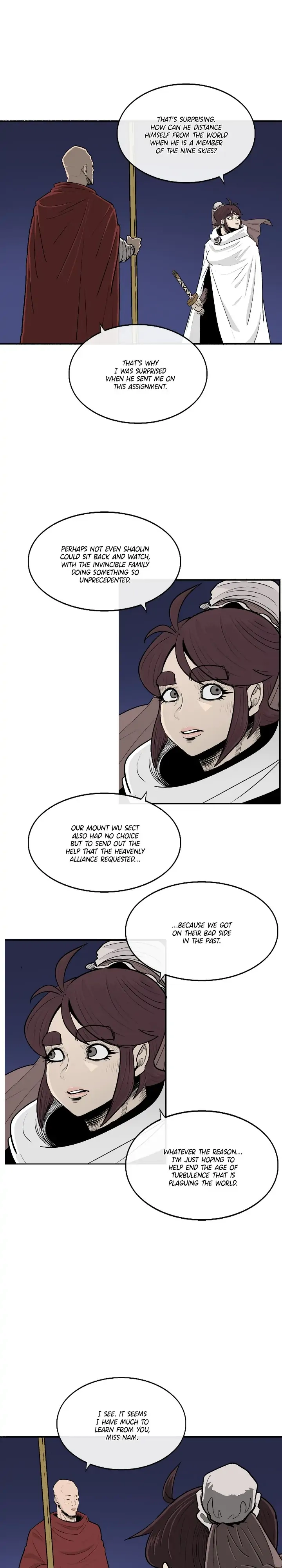 The Legend of the Northern Blade Chapter 154, page 29 of 39