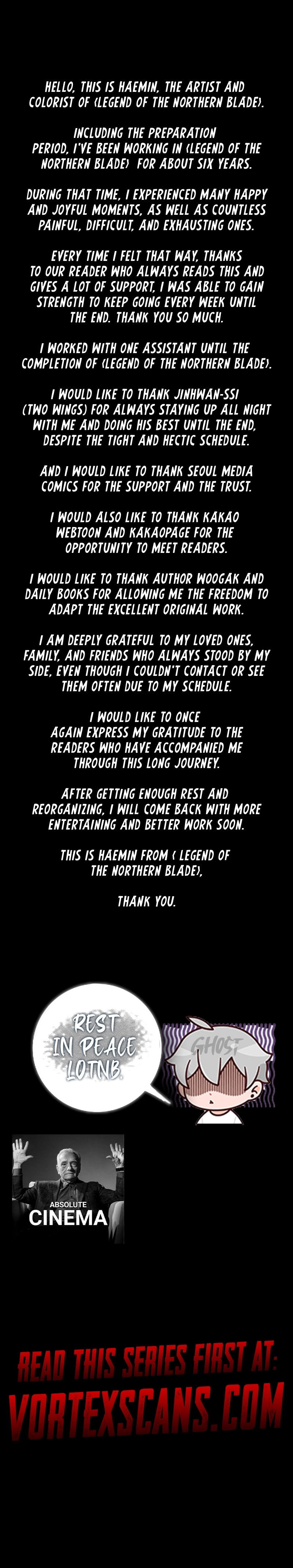The Legend of the Northern Blade Chapter 202, page 15 of 15