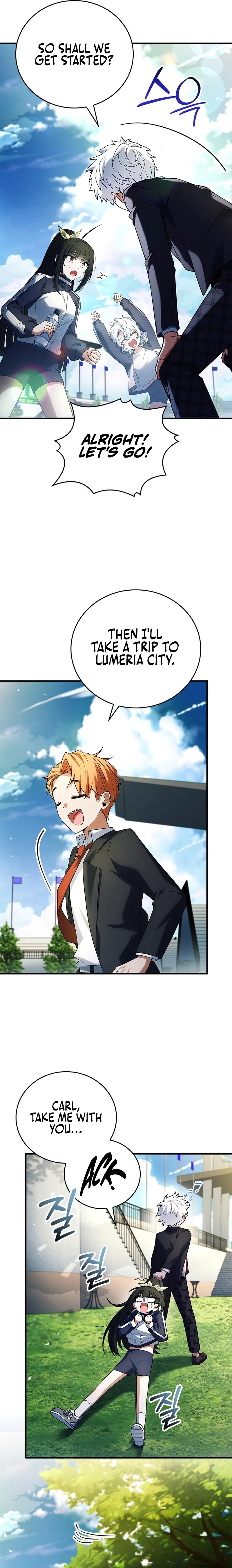 The Legendary Hero is an Academy Honors Student Chapter 15, page 23 of 28