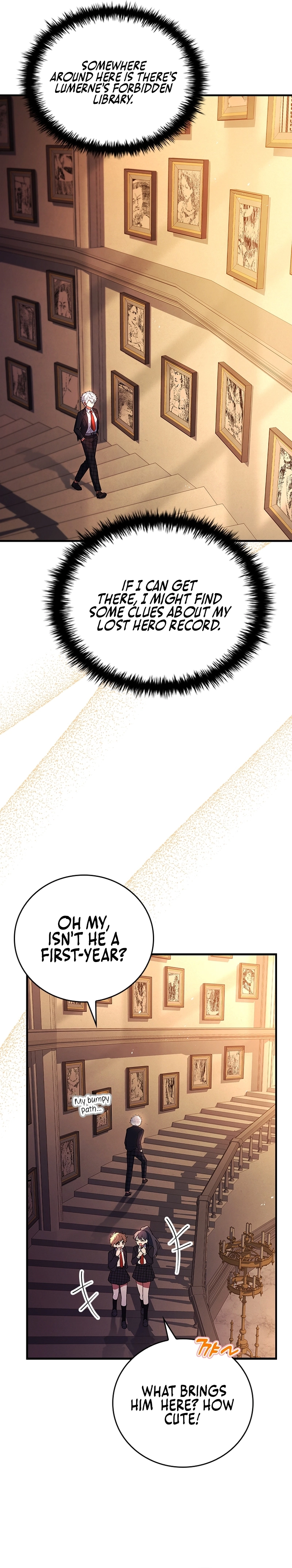 The Legendary Hero is an Academy Honors Student Chapter 21, page 23 of 30