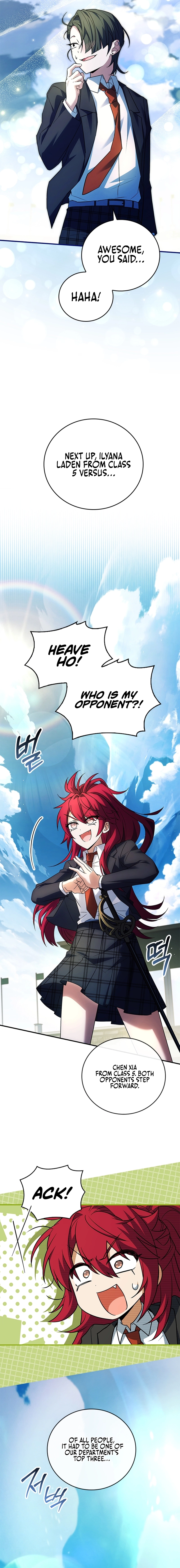 The Legendary Hero is an Academy Honors Student Chapter 23, page 9 of 33